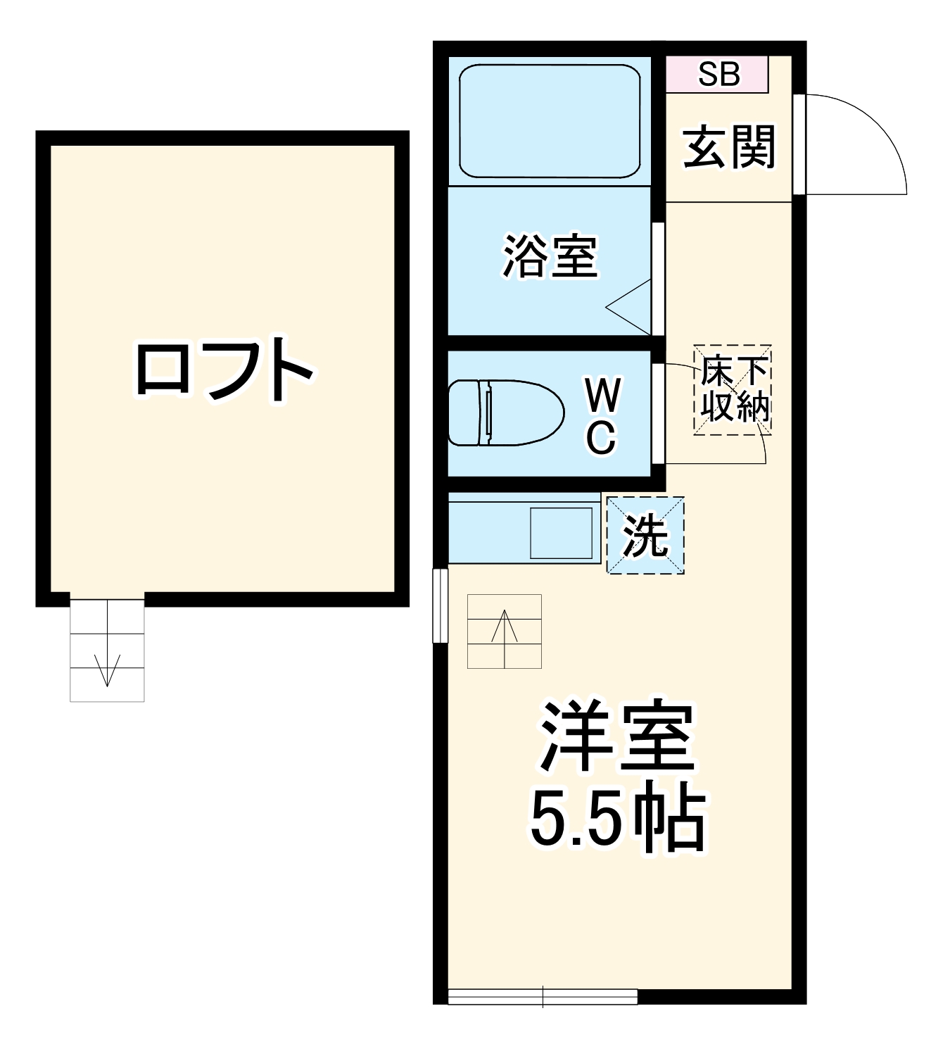 G・Aヒルズ高田の間取り