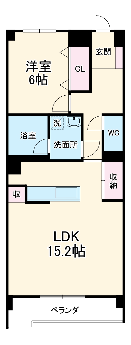 リベルテONEの間取り