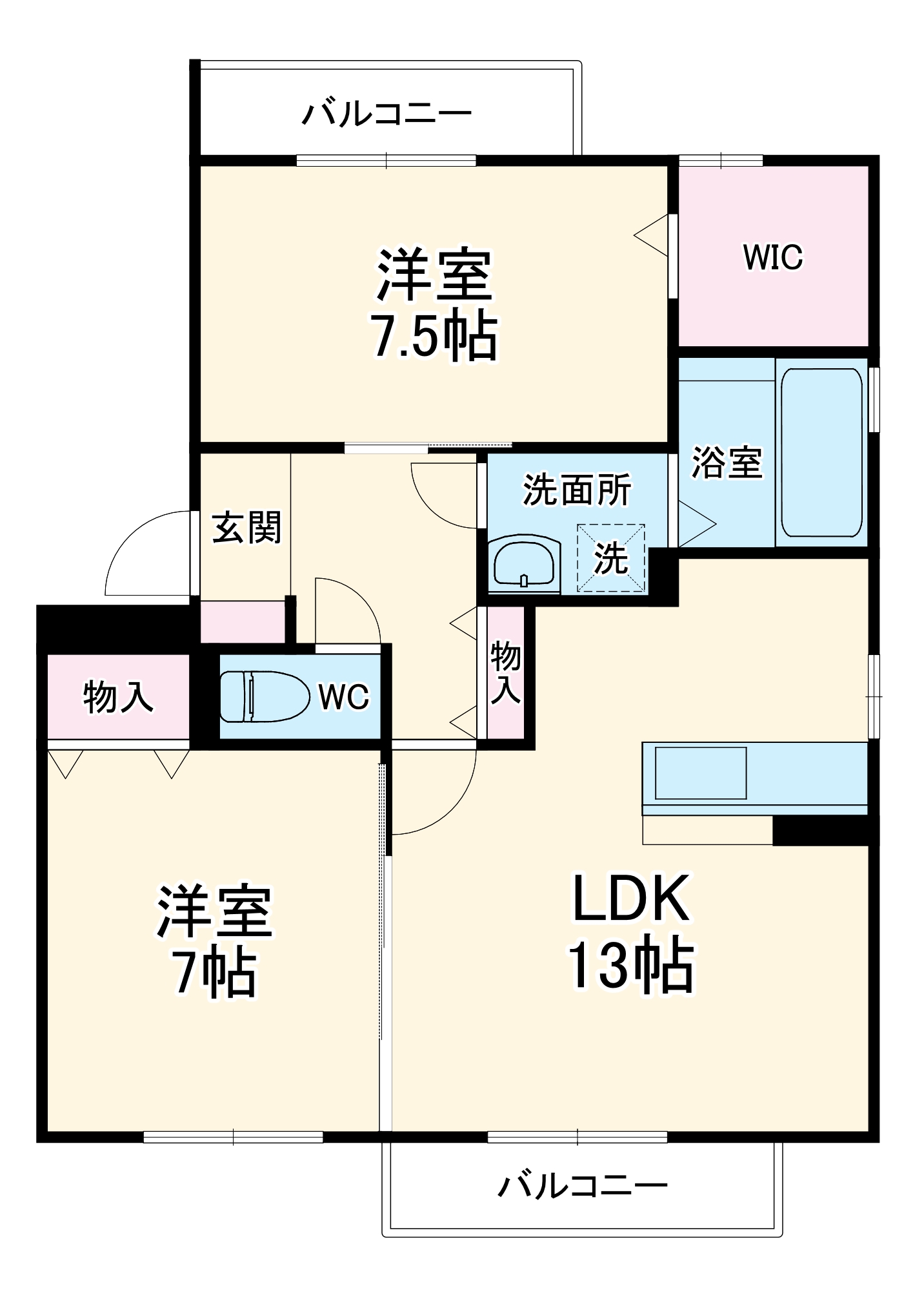 シャルマンの間取り