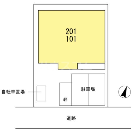 2/2 駐車場