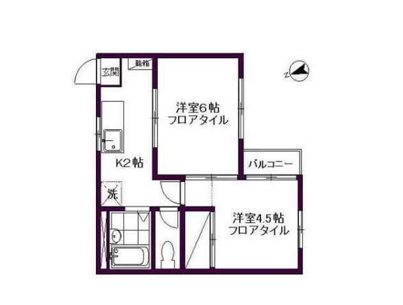 エルム２１の間取り