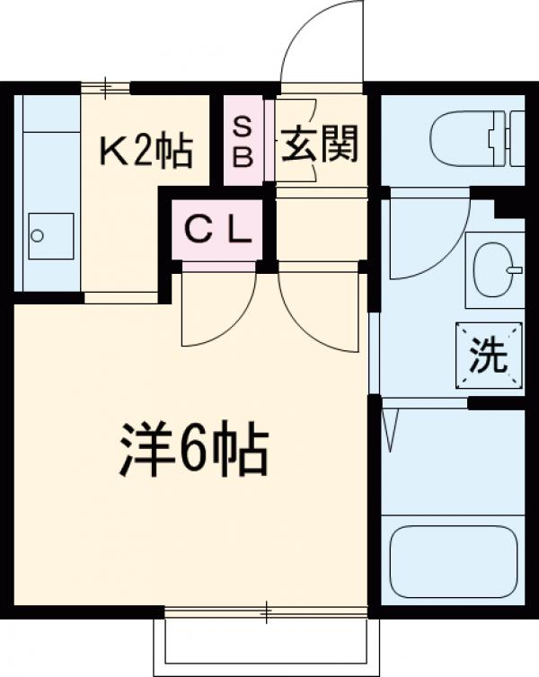 ヴェルデュの間取り