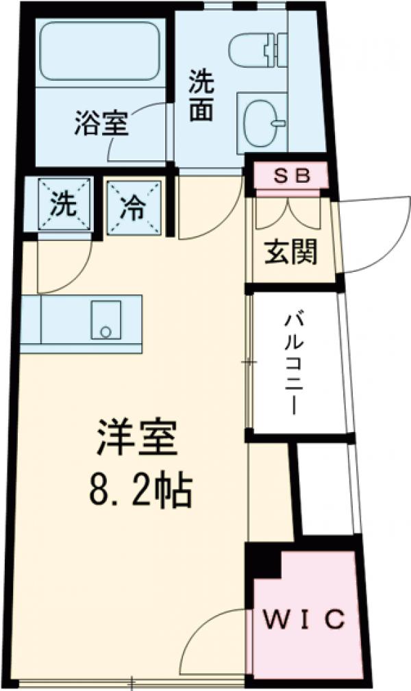 KDXレジデンス下馬の間取り