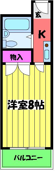 ココットセーラムの間取り