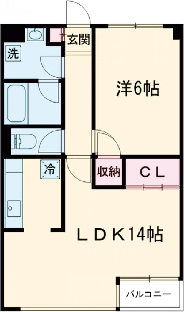 パークハイムCの間取り
