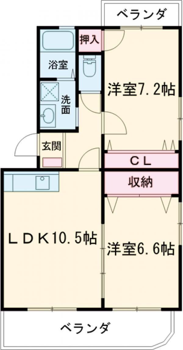 ウェルシーライフの間取り