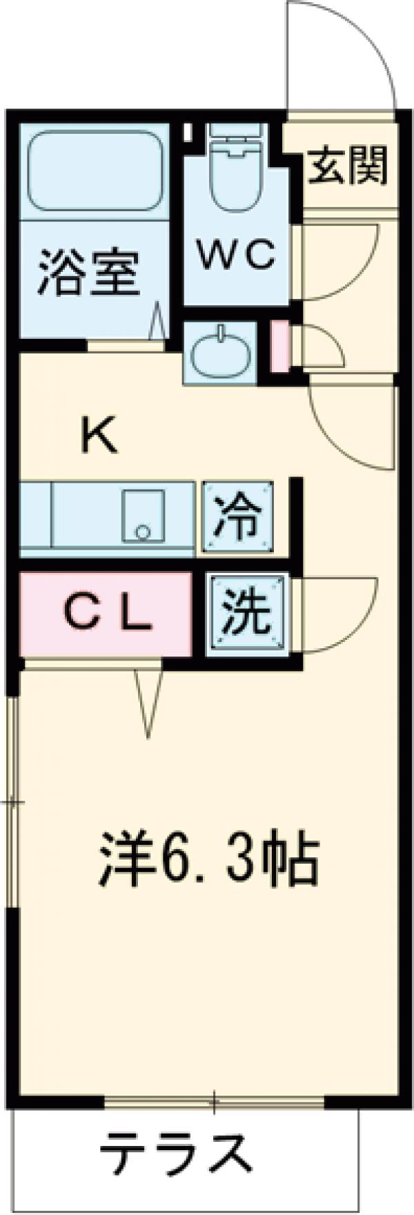 Branche笹塚の間取り