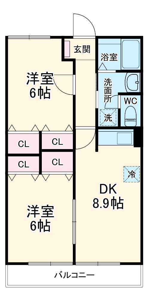 サンレトアの間取り