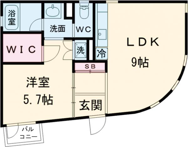 パッサージョ等々力の間取り