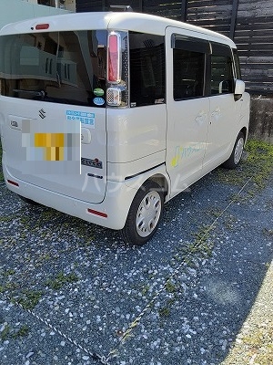 2/9 駐車場