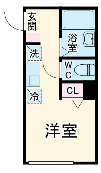 ベルフォーレ篠原北の間取り