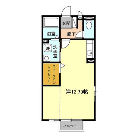 アムールイワタの間取り