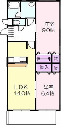 レジデンス緑ヶ丘の間取り