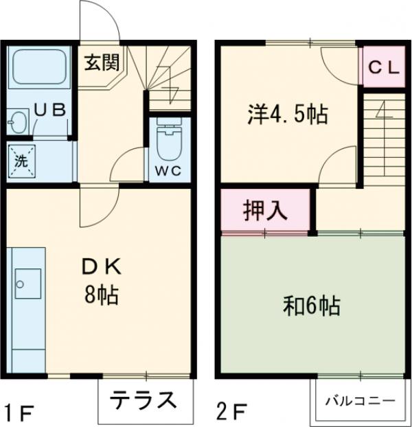 パルコーポ田園調布Ⅱの間取り