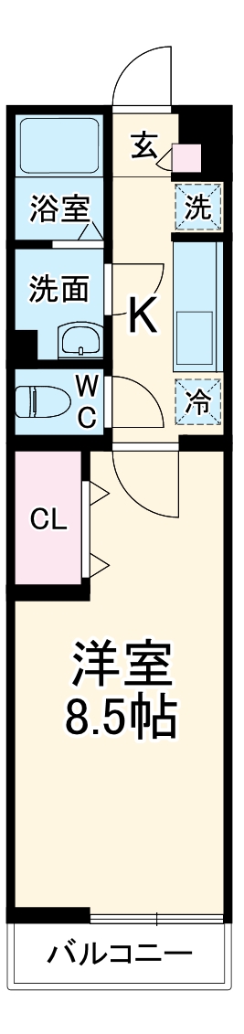 リブリ・リヴェール樽町の間取り