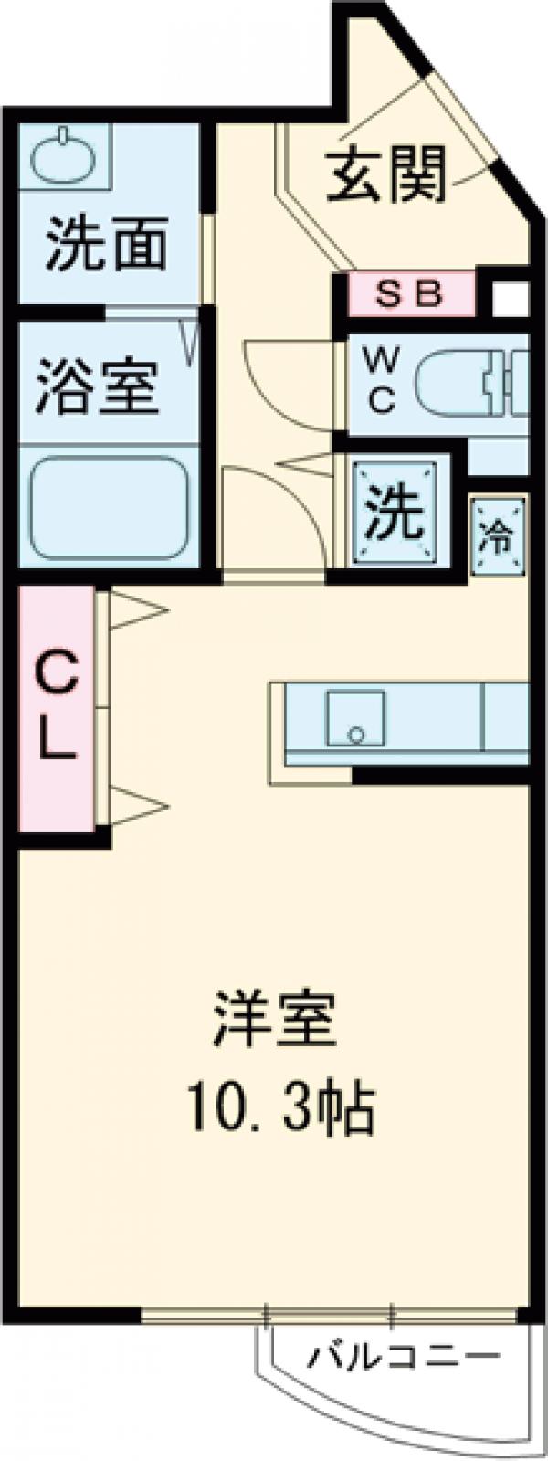 パークナードフィット田園調布の間取り