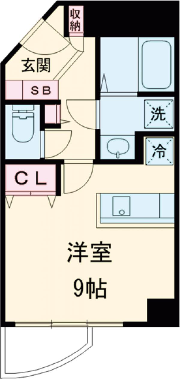 パークナードフィット田園調布の間取り