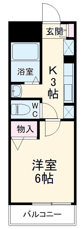 サンプレイスの間取り
