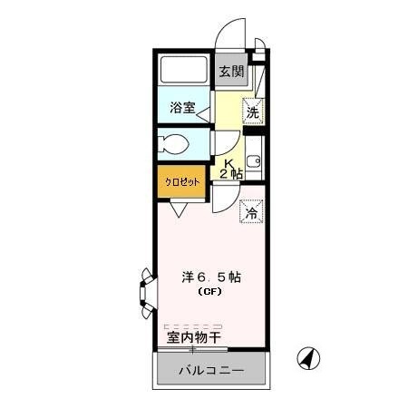 グリーンハイツの間取り