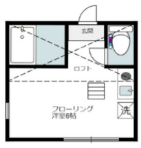市場上町の完工年月(2018年8月)築の賃貸アパートの間取り