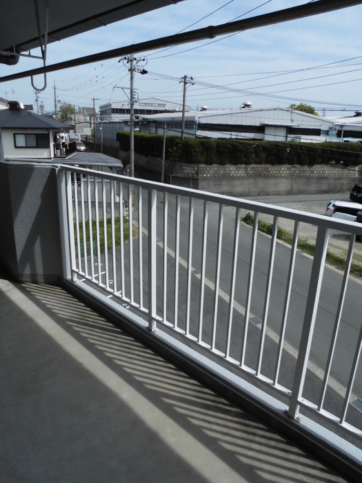 12/25 バルコニー