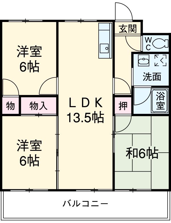 メゾン・エスペランスの間取り