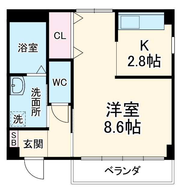 ライフイン・山道の間取り