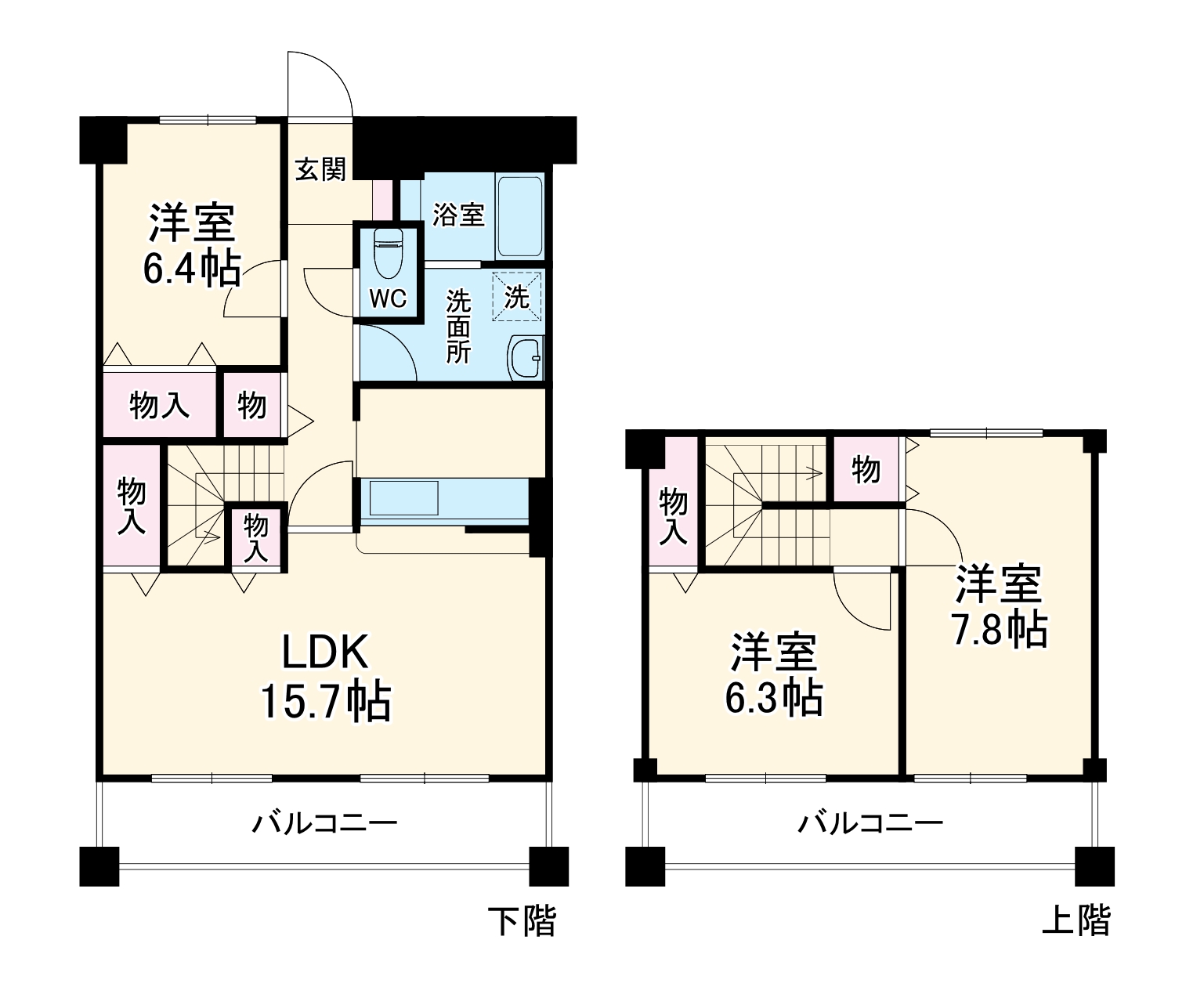 グラースの間取り
