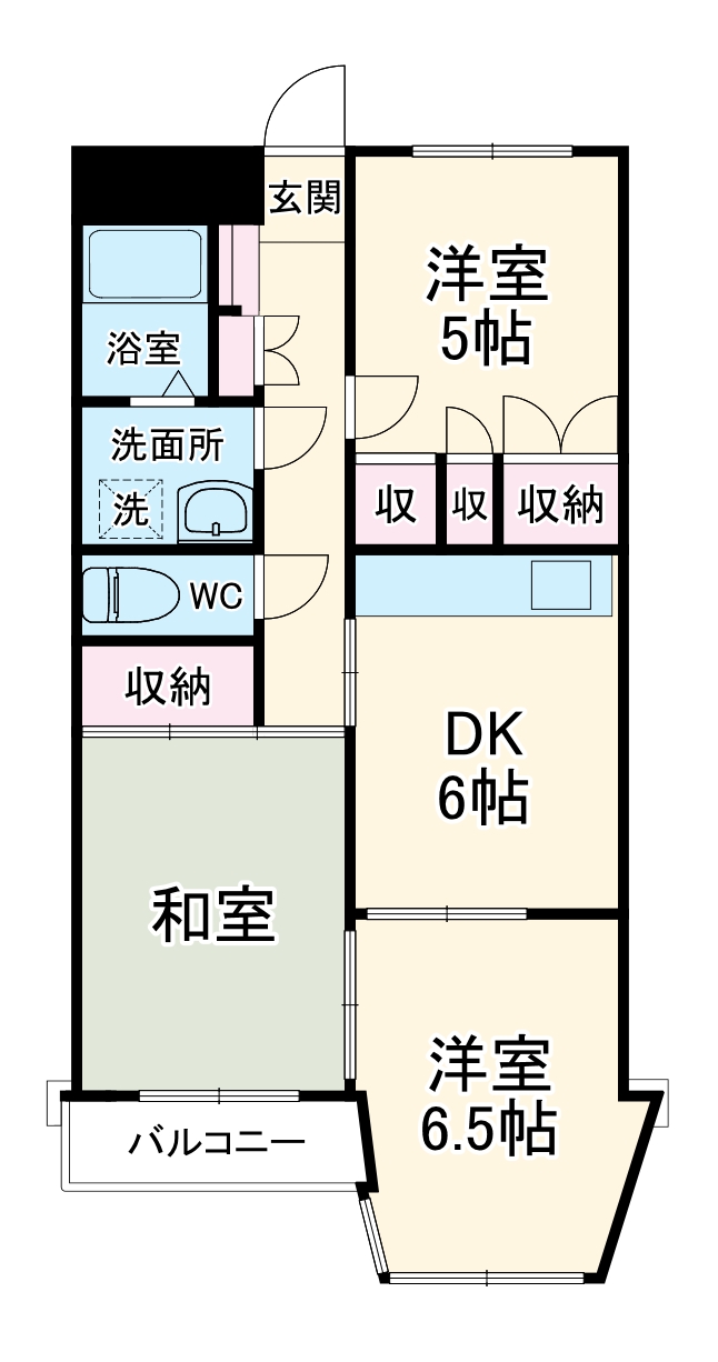 ニューグリーンマンションの間取り