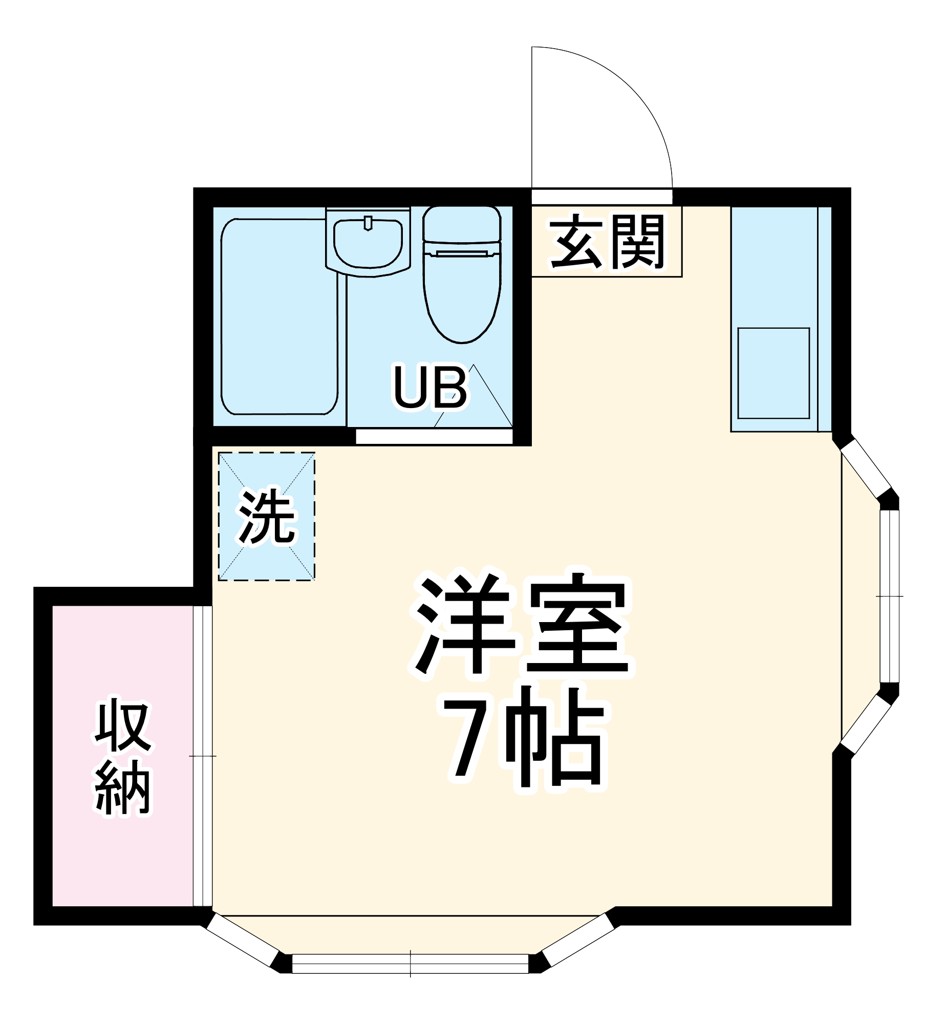 ハイツ木村の間取り