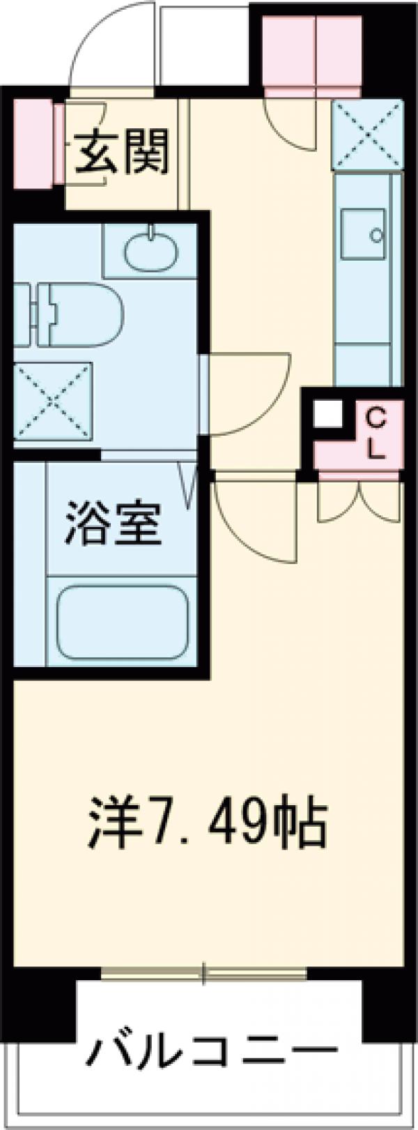 ＡＤＷ　Ｒｅｓｉｄｅｎｃｅ洗足池の間取り