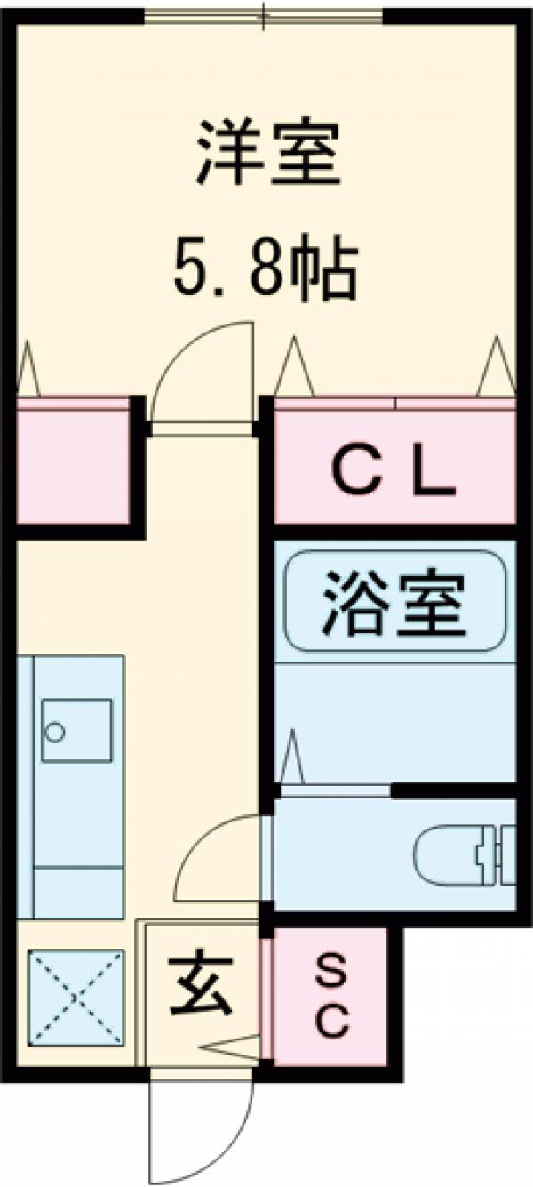 壱番館の間取り