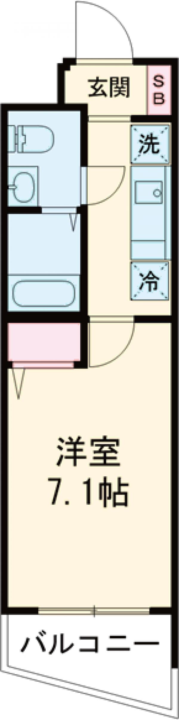 ヴェルト上野毛の間取り