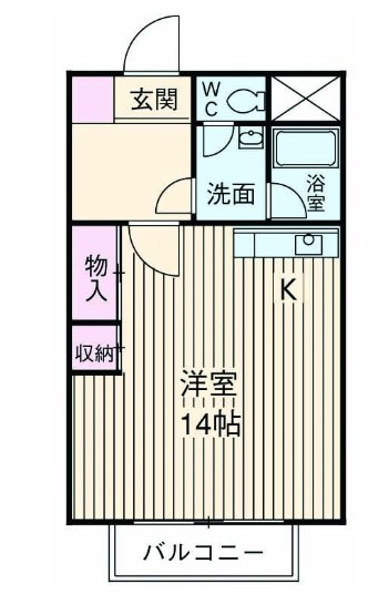 日之出ビル松島の間取り