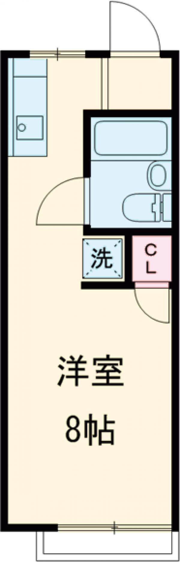 アイエスハイツの間取り