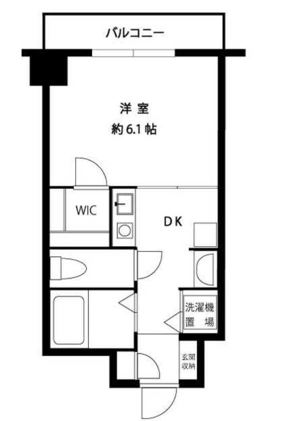 アサカシオン三軒茶屋の間取り
