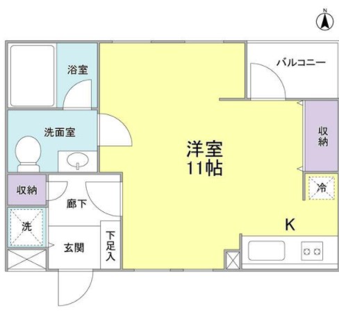 パティオ自由が丘の間取り