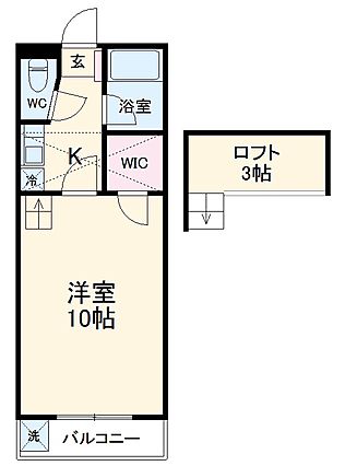 セザンヌ細谷の間取り