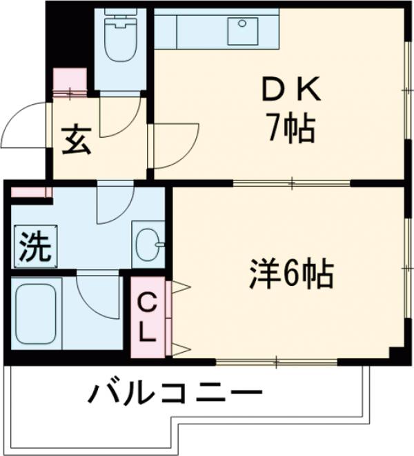ラピュタ自由が丘の間取り
