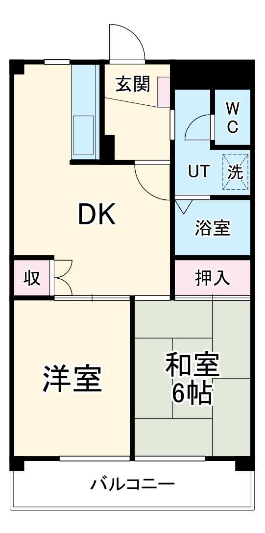 ヘルメス若宮の間取り