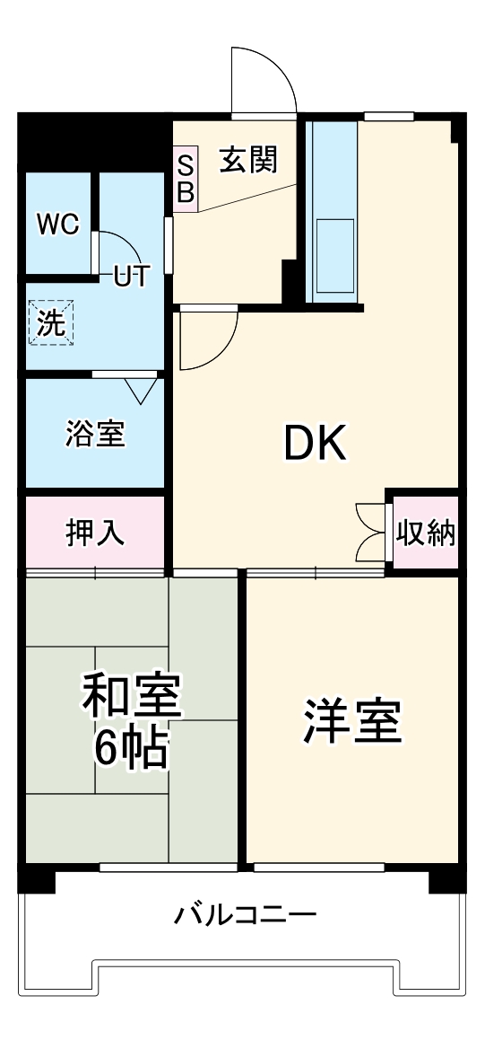 ヘルメス若宮の間取り