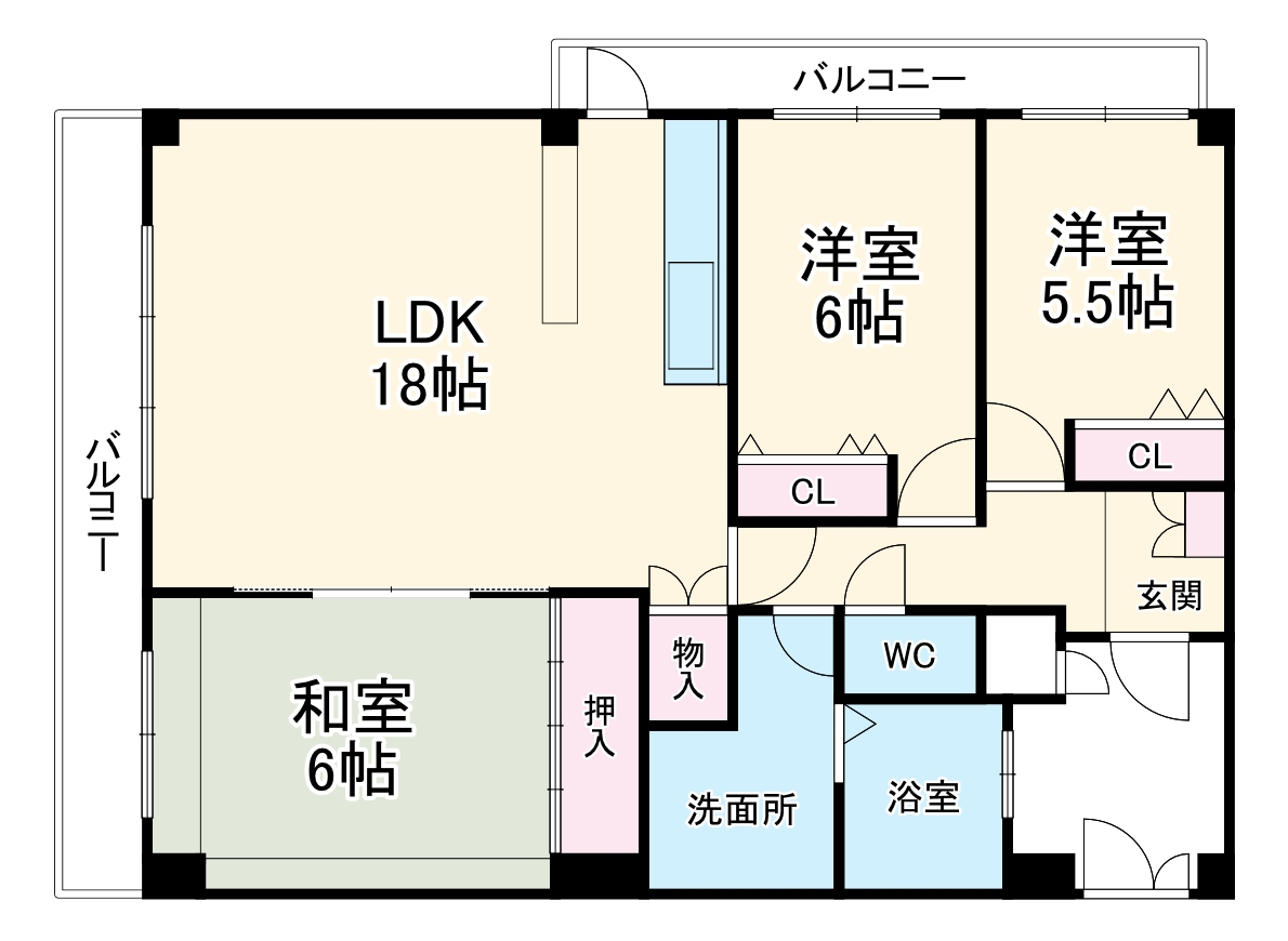 サンシャイン今伊勢の間取り