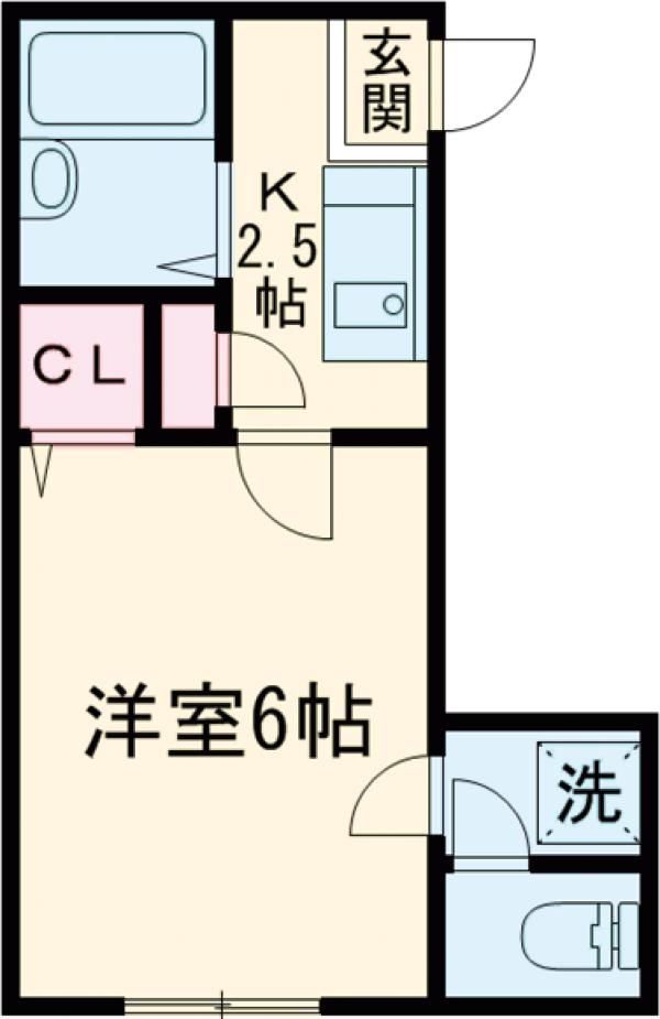 ＳＳ自由が丘の間取り