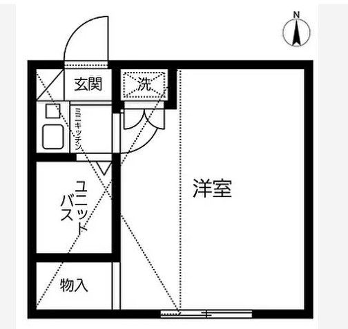 メイセー三軒茶屋の間取り