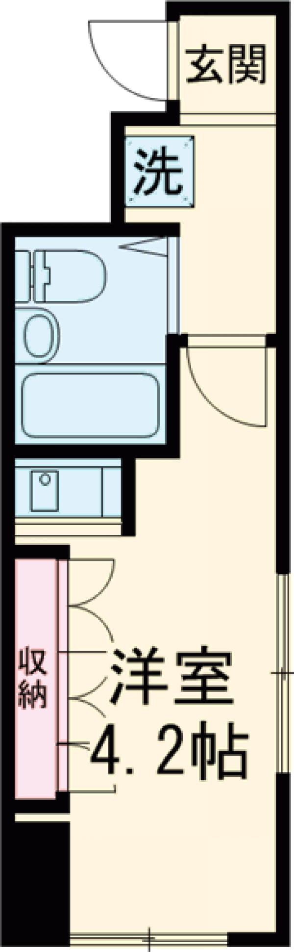 クレッセント深沢の間取り