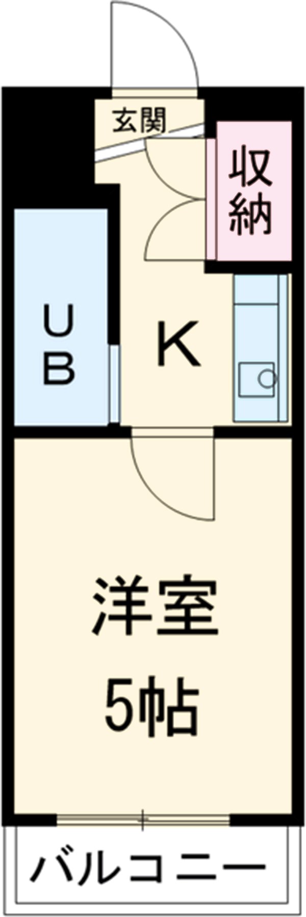 クリスタル三軒茶屋PART-1の間取り