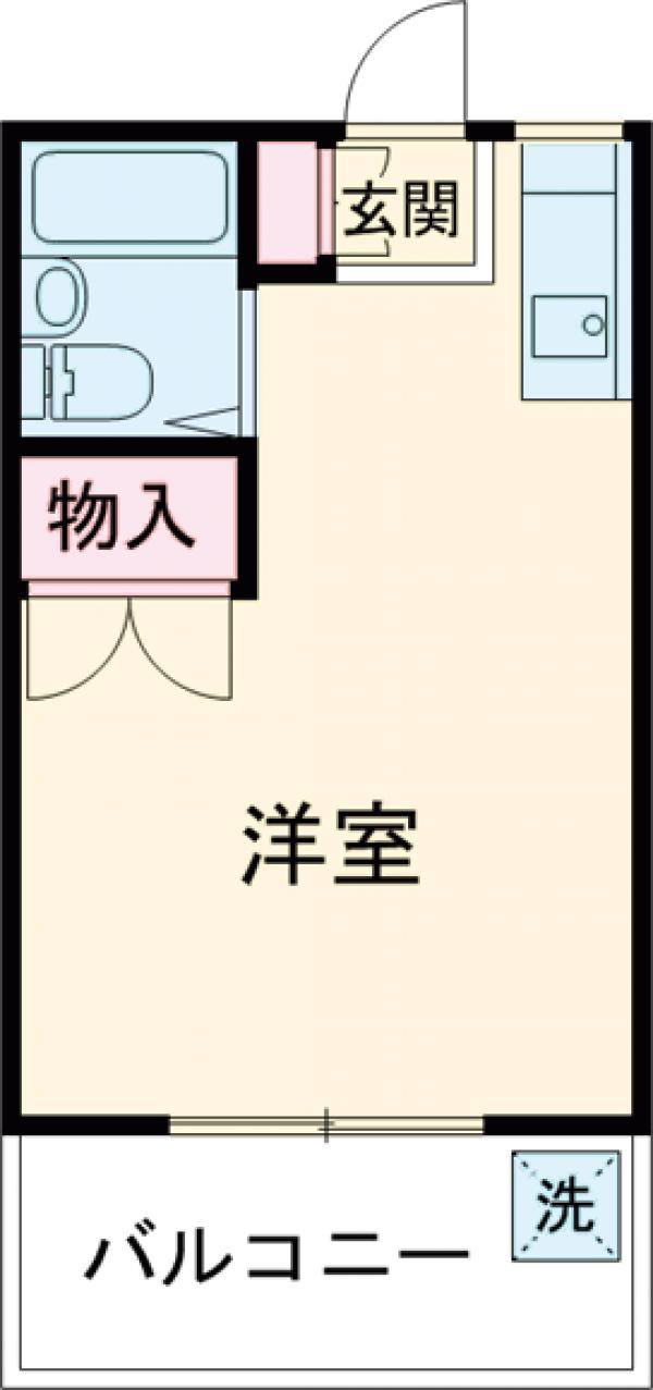 サンパーク三軒茶屋の間取り