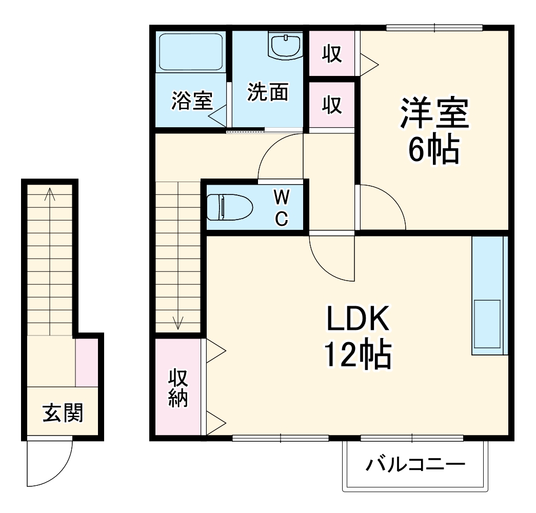 プラスワンの間取り