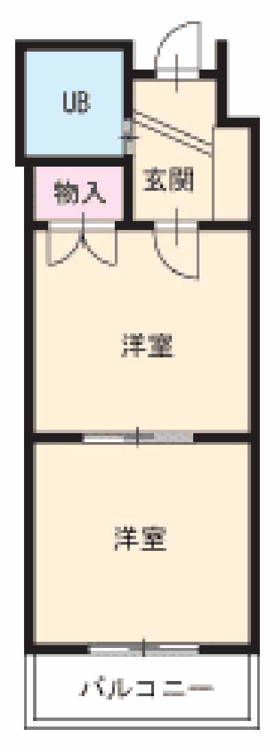 サンフェリオ塔ノ木の間取り