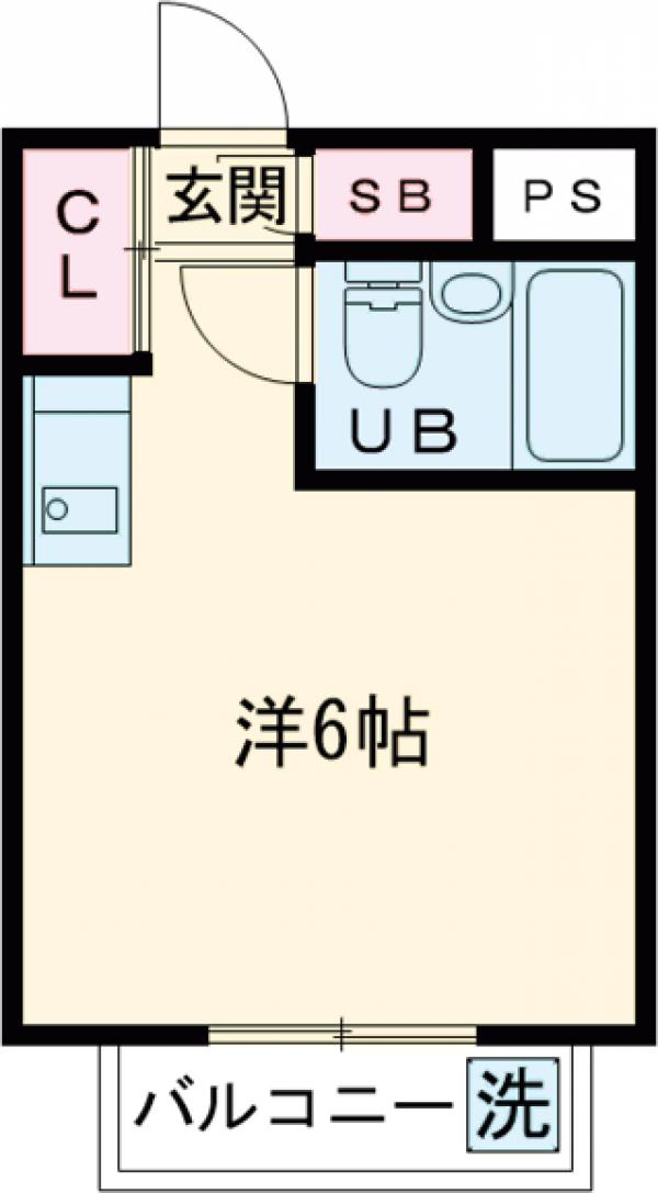 ソアール都立大学の間取り